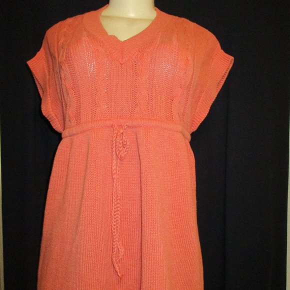 Mossimo Supply Burnt Orange Pullover Short Sleeves Large Sweater -- Final Price - Picture 11 of 11